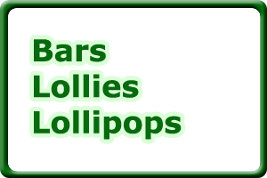 Bars Lollies Lollipops