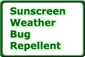 Sunscreen Weather Bug Repellent