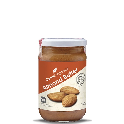 Almond Butter Ceres Certified Organic (300g, glass)