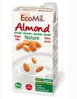 Almond Milk Nature Sugar Free EcoMil Certified Organic (1L)
