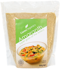 Amaranth Whole Grain Gluten Free Ceres Certified Organic (500g)