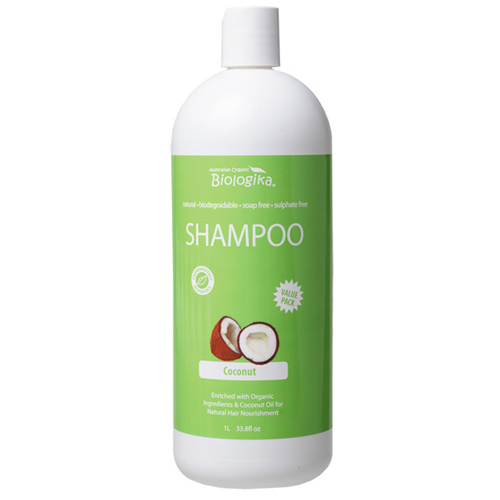 Shampoo Coconut Oil Hair Biologika Organic (1L)