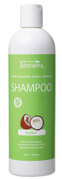 Shampoo Coconut Oil Hair Biologika Organic (500ml)