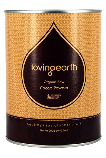 Cacao Powder Single Origin Fair Trade Loving Earth Organic(300g)