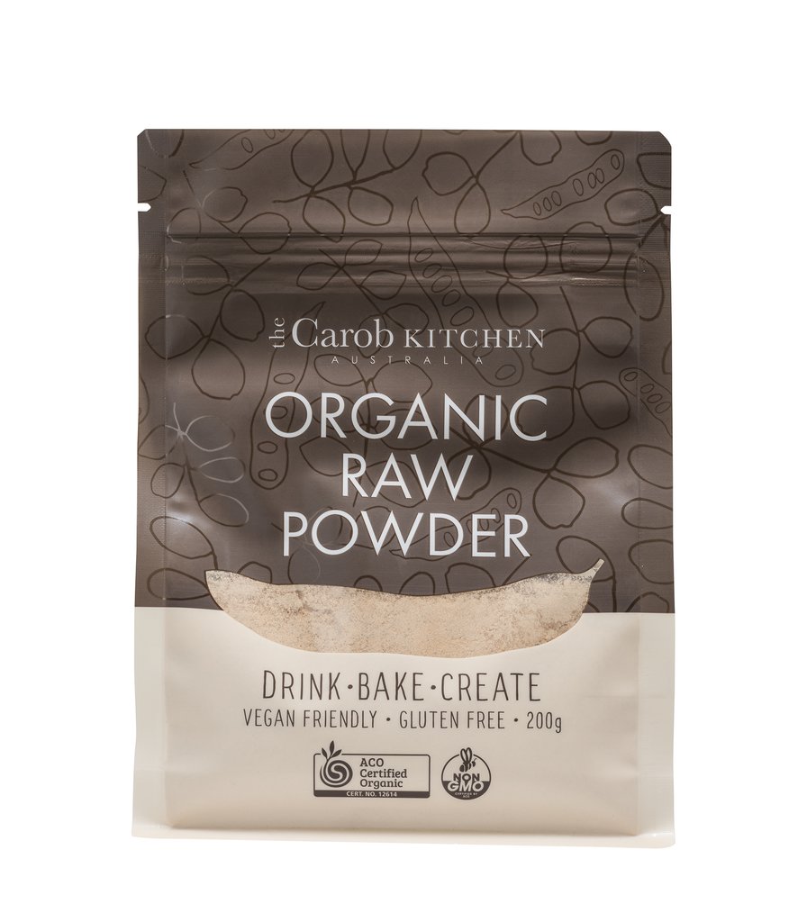 Carob Raw Powder Australian Carob Kitchen Organic (200g)
