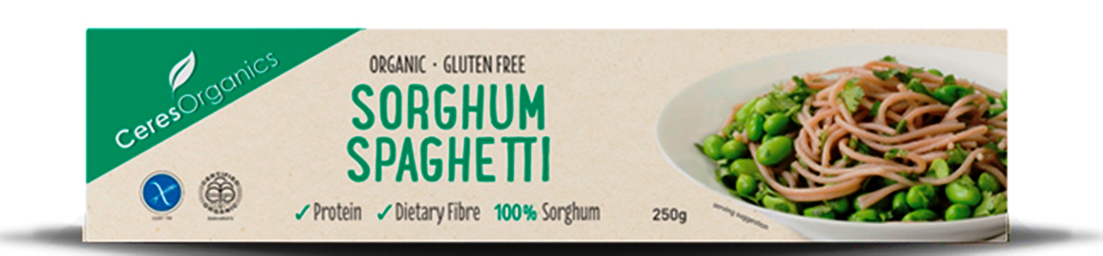 Sorghum Spaghetti Gluten Free Certified Organic (250g)