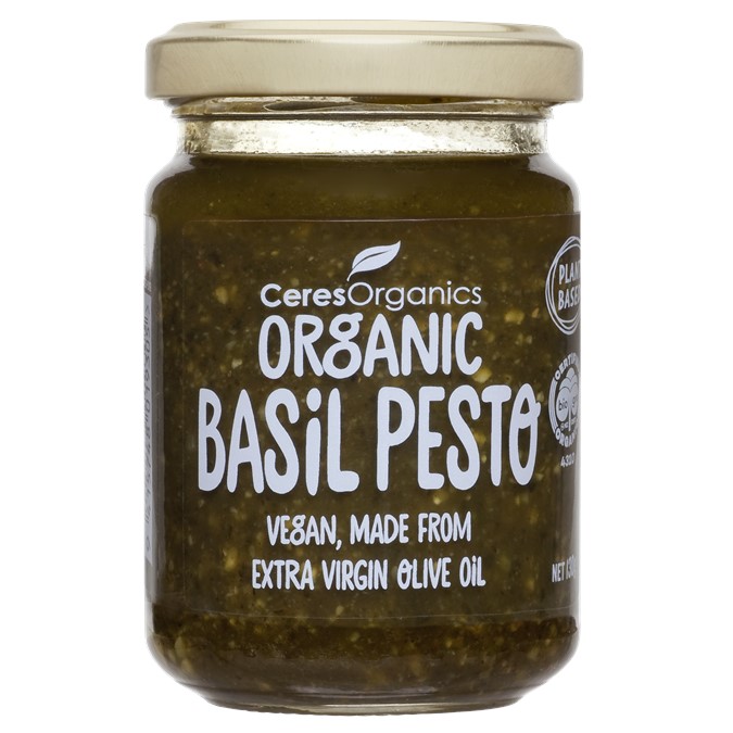Basil Pesto Extra Virgin Olive Oil Ceres Certified Organic(130g)