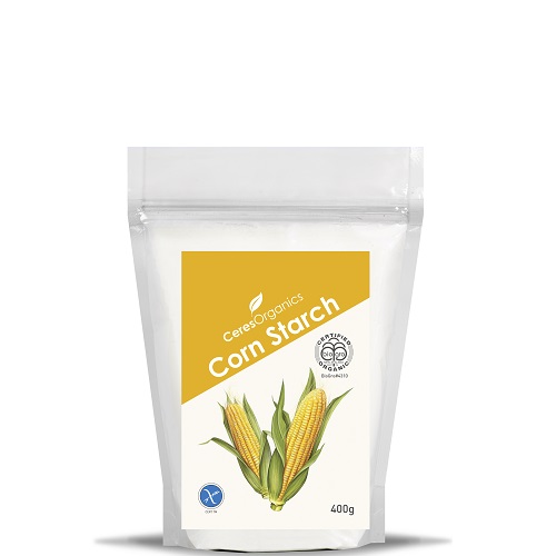 Corn Starch Powder Gluten Free Ceres Certified Organic (400g)