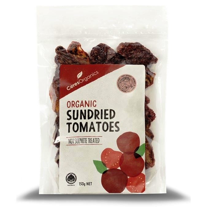 Tomatoes Sun Dried No Oil Ceres Certified Organic (150g)