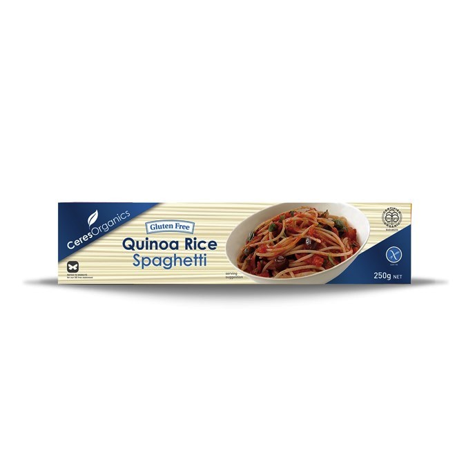 Quinoa Rice Spaghetti Ceres Gluten Free Certified Organic (250g)