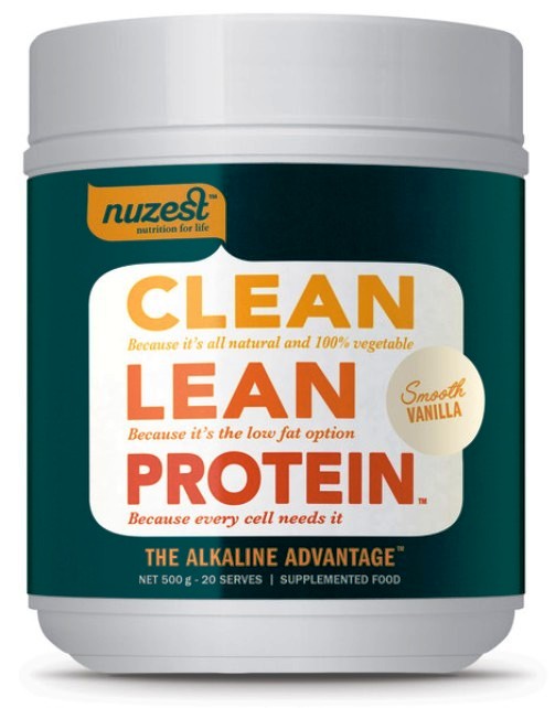 Clean Lean Protein Smooth Vanilla Powder NuZest (500g)