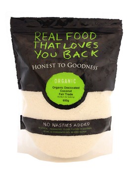 Coconut Desiccated Fine Goodness Certified Organic (650g)