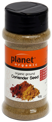Coriander Ground Powder Planet Organic Cert.Organic (55g,shaker)