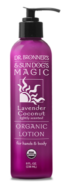 Lotion Lavender Coconut Dr Bronner Certified Organic(237ml,pump)