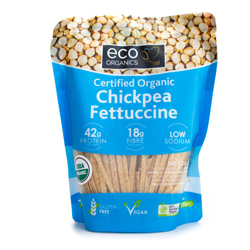 Chickpea Fettuccine Eco Organics Certified (200g)