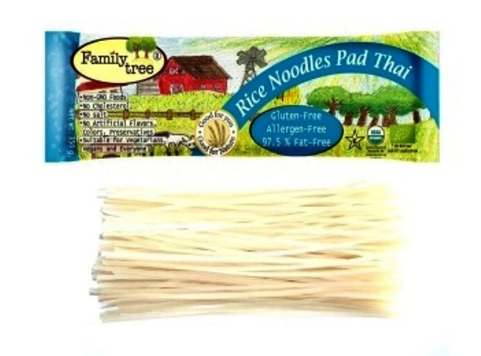 Pad Thai Rice Noodles Family Tree Certifed Organic (250g)