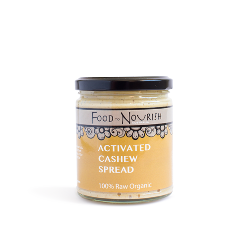 Cashew Activated Spread Butter Food to Nourish C.Organic (225g)
