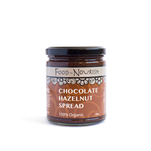 Chocolate Hazelnut Spread Butter Food to Nourish C.Organic(225g)
