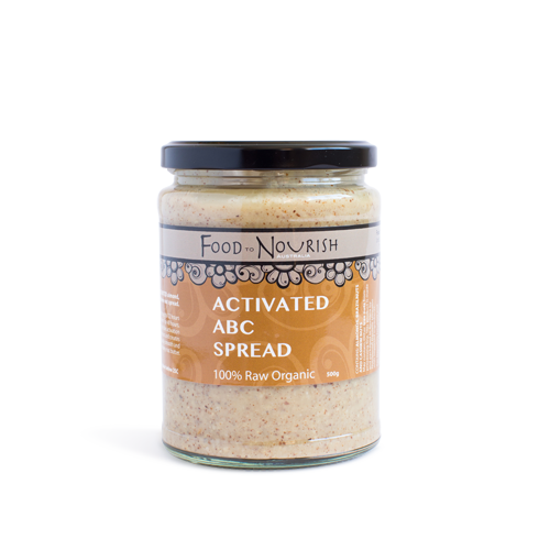 ABC Activated Spread Butter Food to Nourish Cert. Organic (450g)