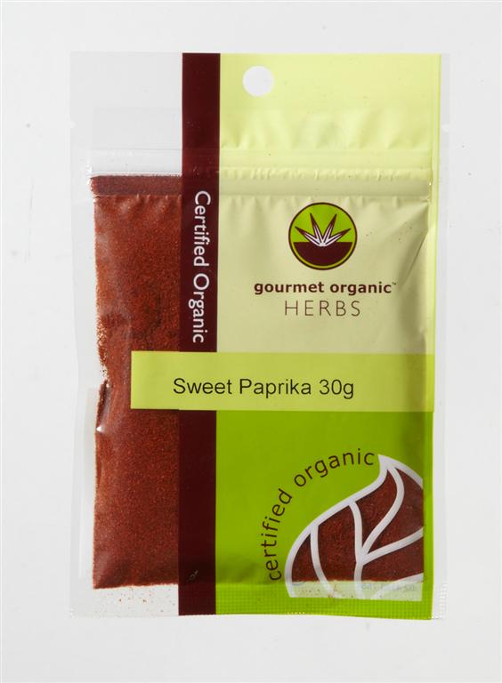 Paprika Sweet Gourmet Org. Herbs Certified Organic (30g, sachet)