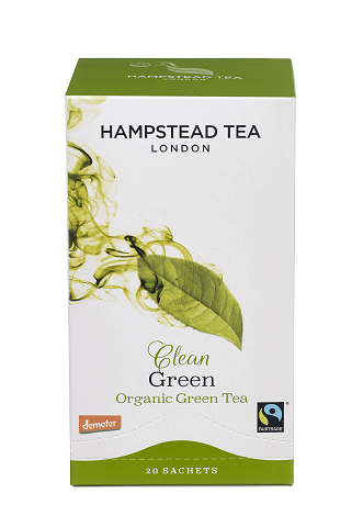 Green Tea Single Estate Hampstead Organic Fairtrade (20s)