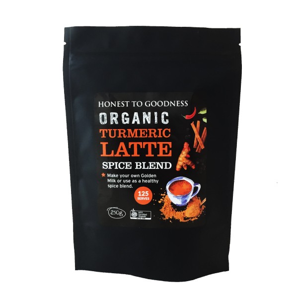 Turmeric Latte Spice Blend Goodness Certified Organic (250g)