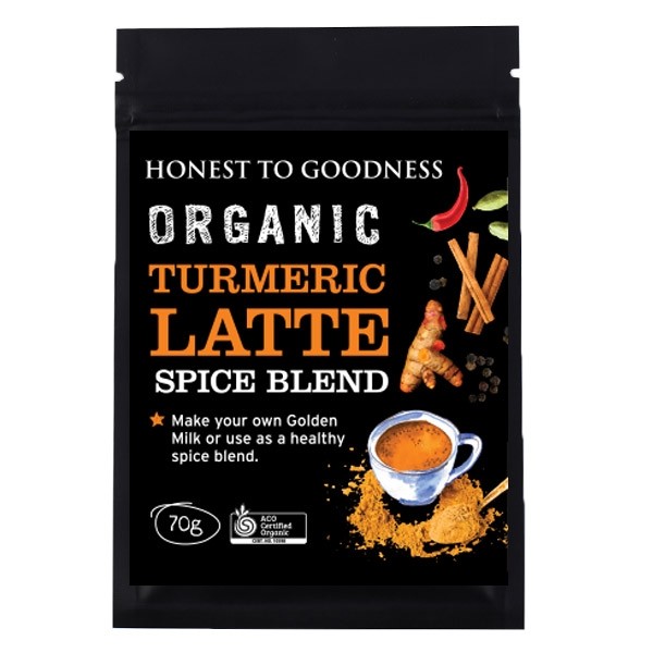 Turmeric Latte Spice Blend Goodness Certified Organic (70g)
