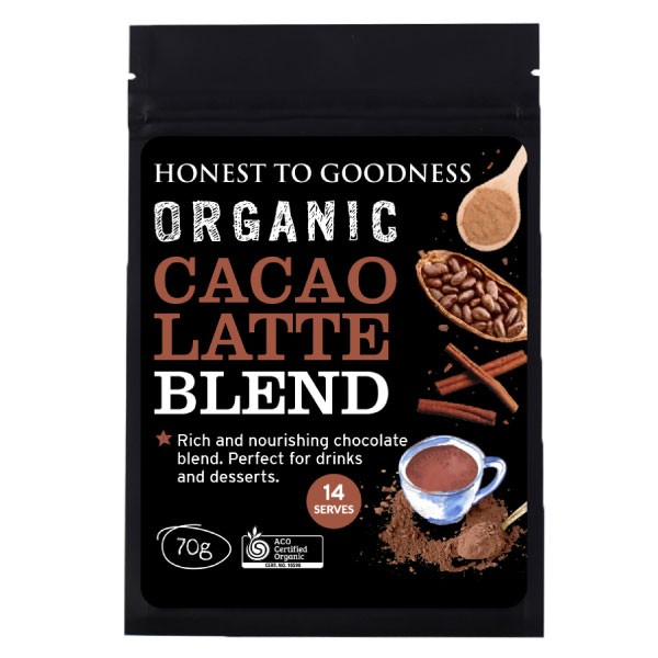 Cacao Latte Blend Goodness Certified Organic (70g)