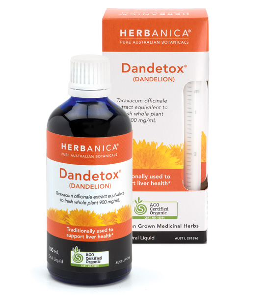 Dandetox Dandelion Extract Herbanica Organic (100mL)