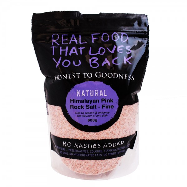 Himalayan Crystalline Pink Salt Fine Goodness (600g)