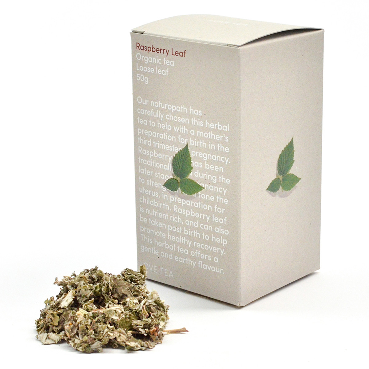 Raspberry Leaf Love Tea Certified Organic (50g, loose)