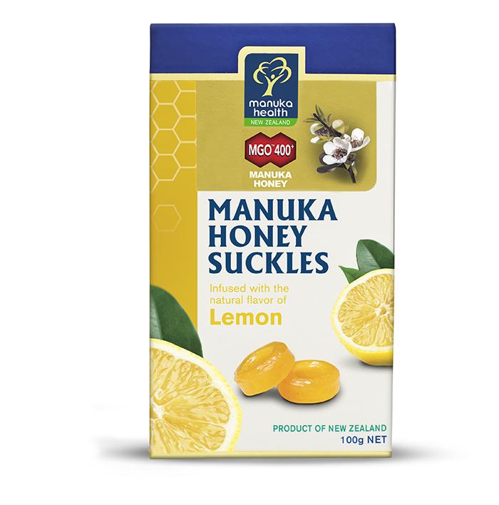 Manuka Honey Suckles Lemon MGO400 Manuka Health (100g, 20)