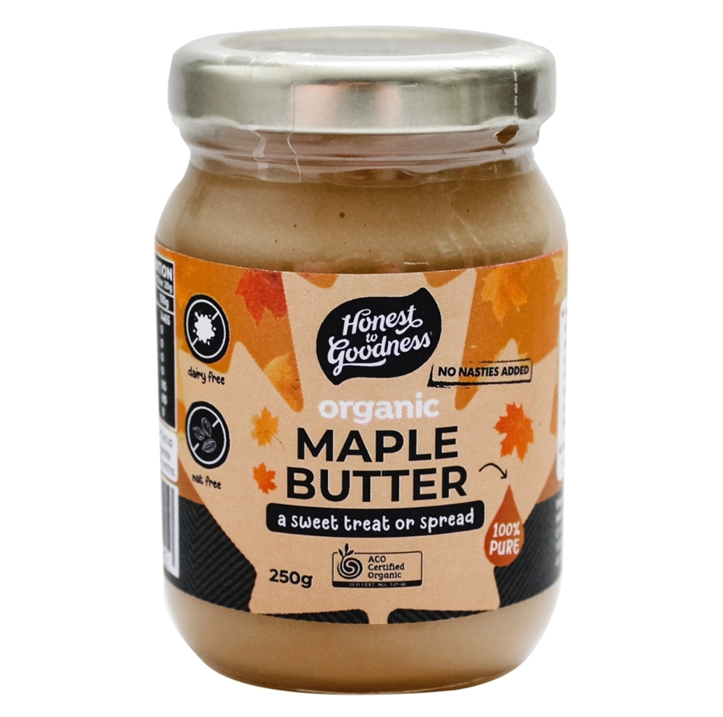 Maple Syrup Butter Canadian Goodness Organic (250g)