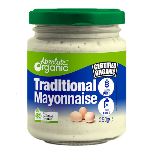 Mayonnaise Traditional German Absolute Cer.Organic (250ml,glass)