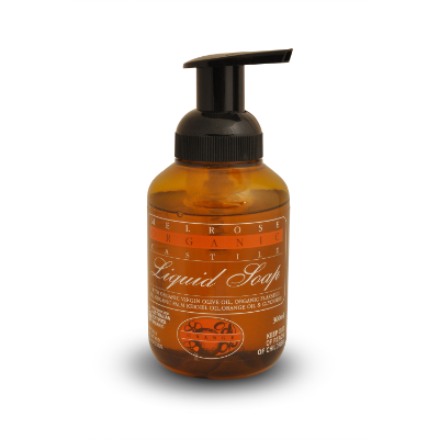 Orange Foam Castile Soap Certified Organic (300ml,pump)
