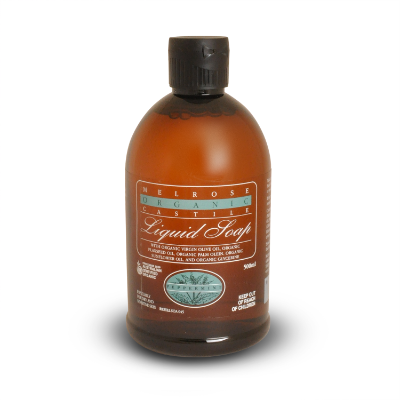 Peppermint Refill Castile Soap Certified Organic (500ml)