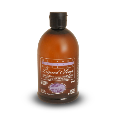 Lavender Refill Castile Soap Certified Organic (500ml)