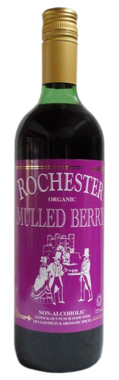 Rochester Mulled Berry Punch Certified Organic (725ml, glass)