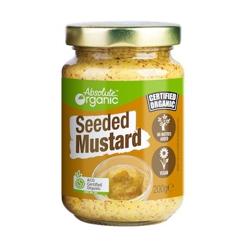 Mustard Seeded Mustard Absolute Certified Organic (180g)