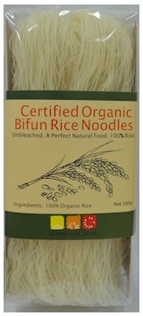 Rice Unbleached Bifun Noodle Nutritionist Cert. Organic (200g)