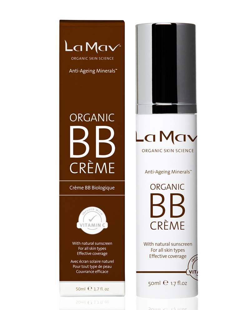 BB Creme MEDIUM All in 1 Beauty Balm La Mav Cert. Organic (50mL)
