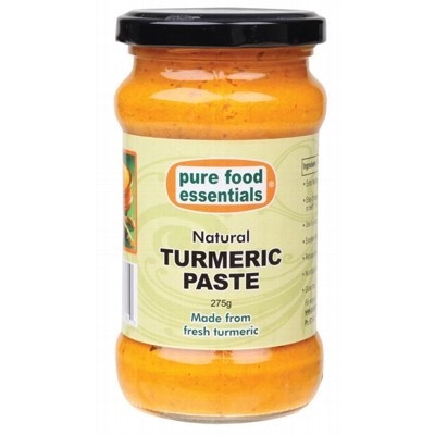 Turmeric Paste Natural Pure Food Essentials (275g,glass)