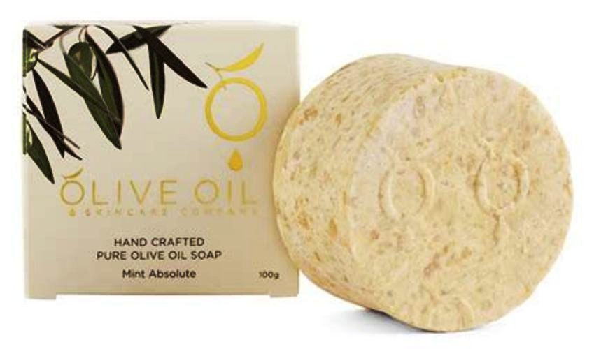 Olive Oil Mint Absolute Pure Soap Olive Oil Skin Care Co (100g)