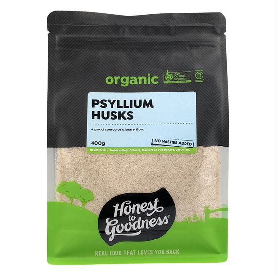 Psyllium Husks Fibre Detox Goodness Certified Organic (400g)
