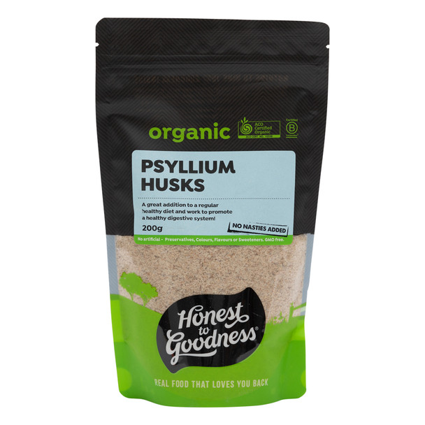 Psyllium Husks Fibre Detox Goodness Certified Organic (200g)