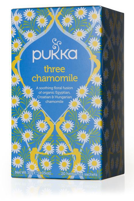 Three Chamomile Tea Pukka Certified Organic (20s)