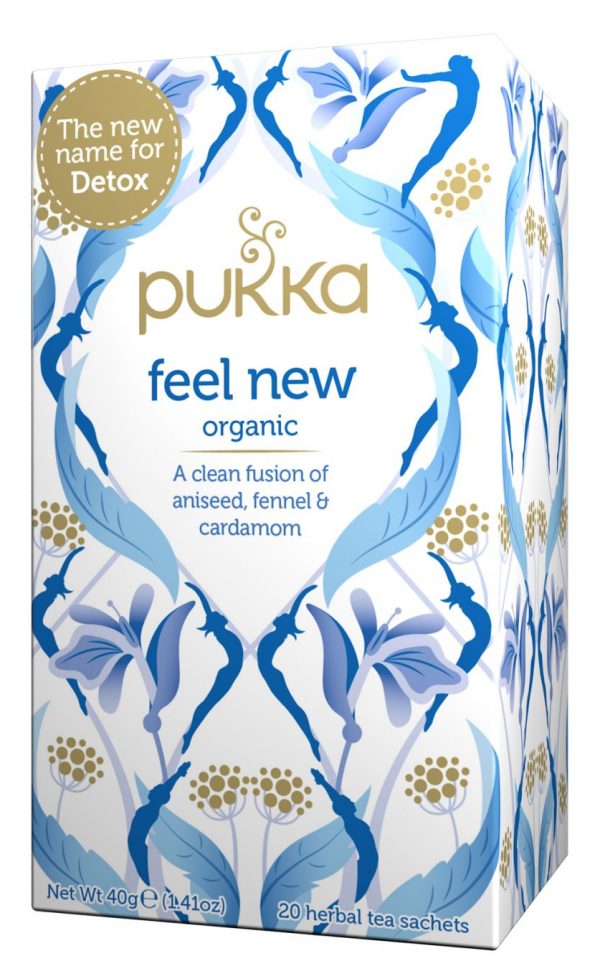 Detox Feel New Pukka Caffeine Free Tea Certified Organic (20s)