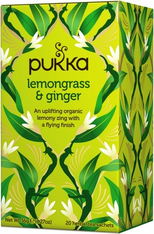 Lemongrass Ginger Caffeine Free Tea Cert.Organic(20 sachets)