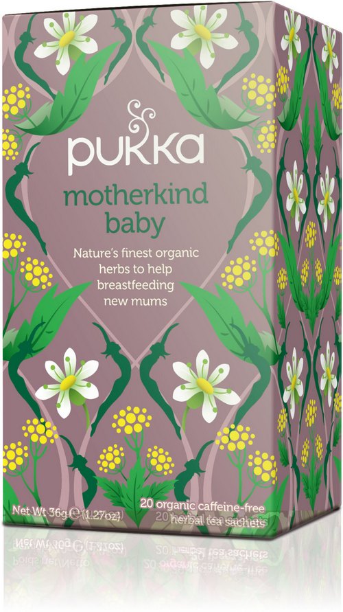 Motherkind Baby Caffeine Free Tea Pukka Certified Organic (20s)