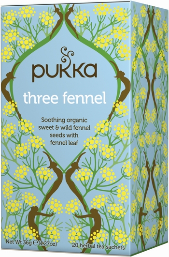 Three Fennel - Soothe -Caffeine Free Tea Certified Organic (20s)